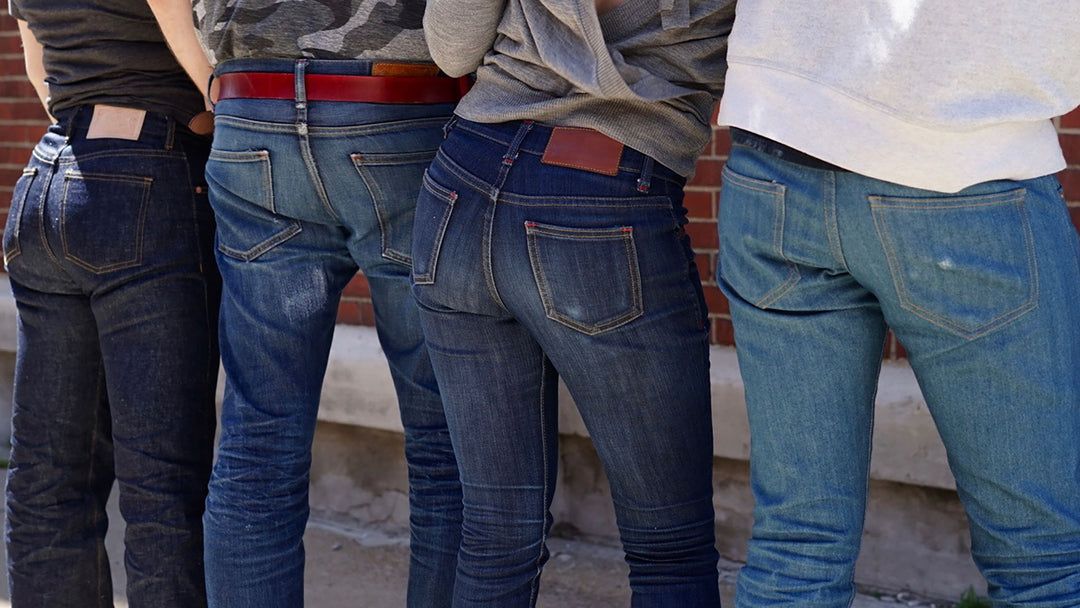 Detroit Denim custom jeans on models