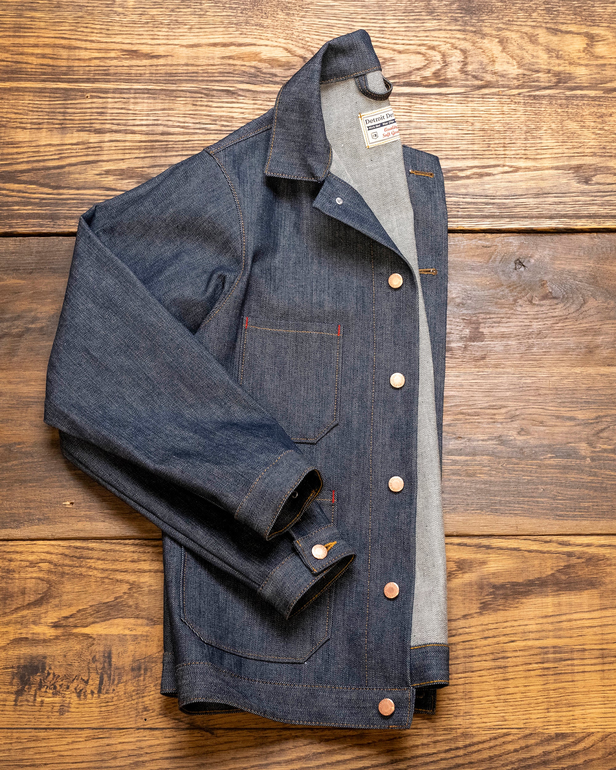 Franklin Jacket - Classic Cotton – Detroit Denim Co.