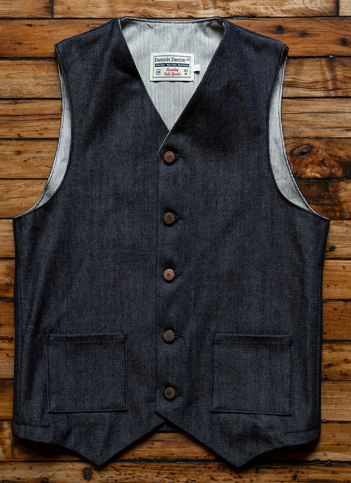 Vest denim cheap